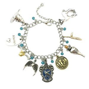 Harry Potter RAVENCLAW Charm Bracelet